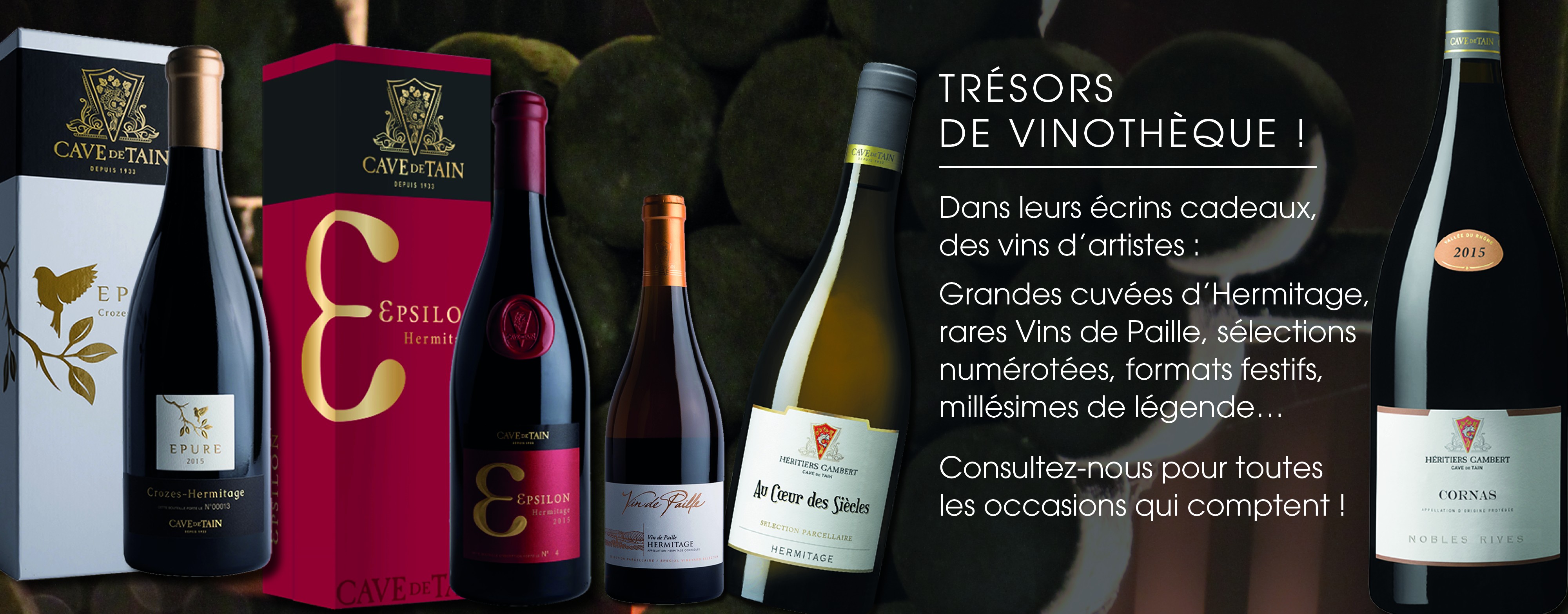 Trésors de vinotheque